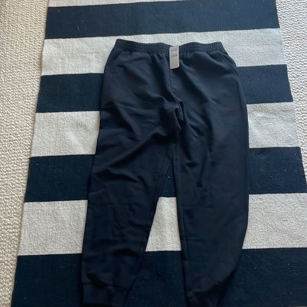 Black elastic waisted jogger by splendid